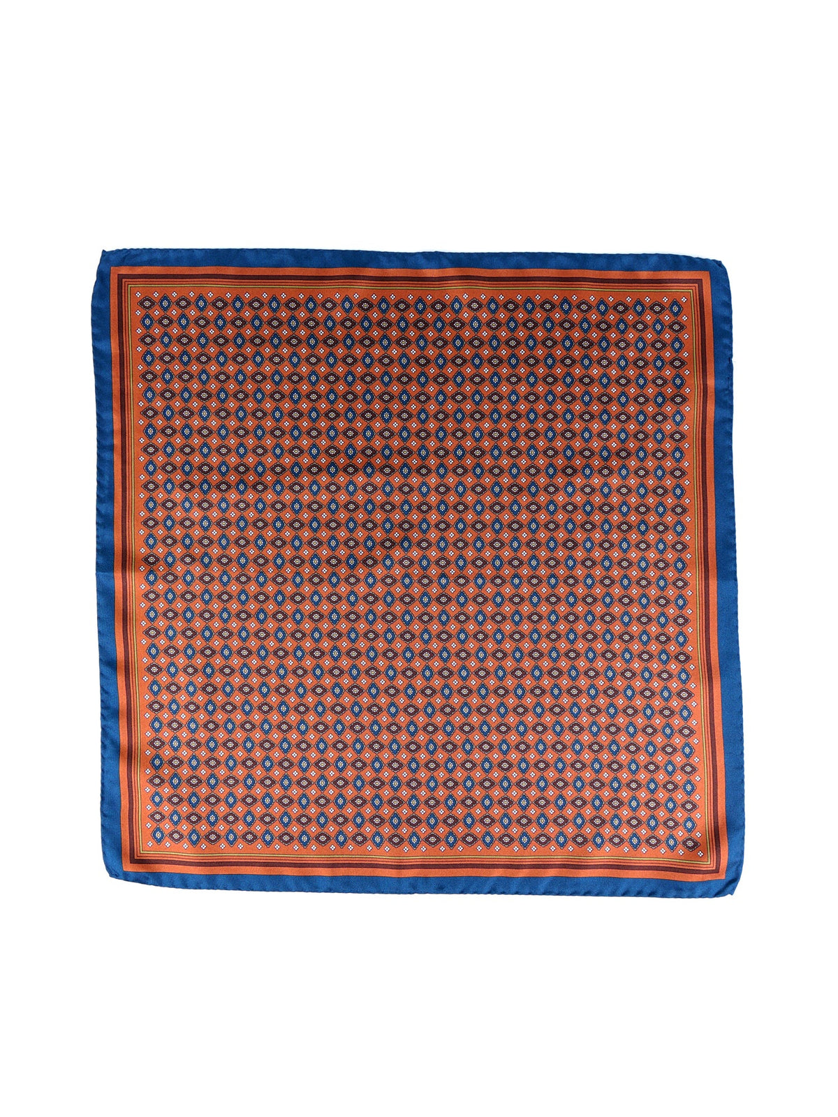 HAVOCK XL Orange Twill Silk Pocket Square