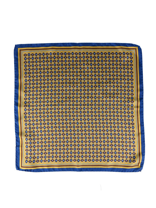 Yellow XL pocket square in silk twill HAVOCK