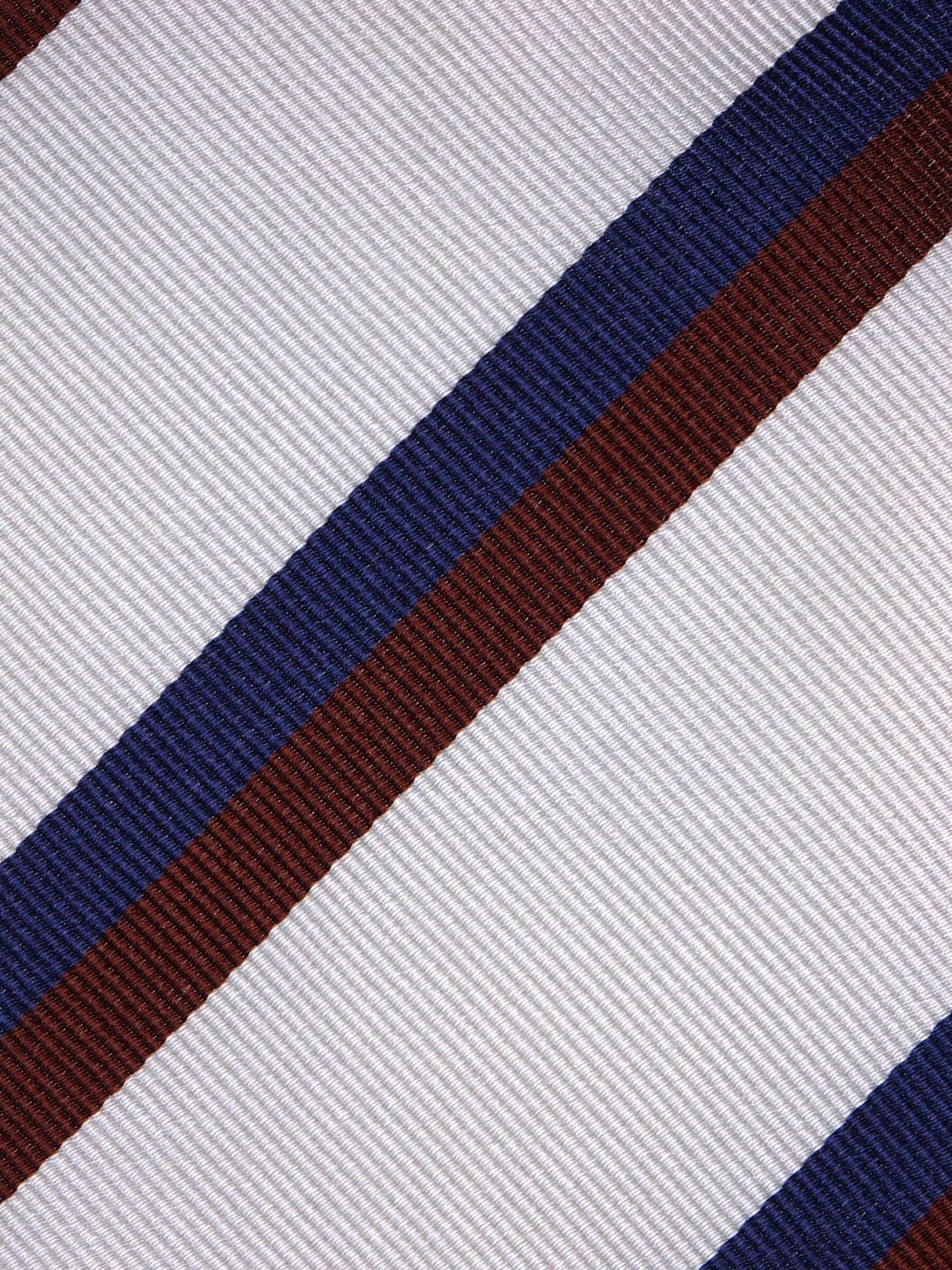 JOE 3-fold tie in white\blue jacquard silk