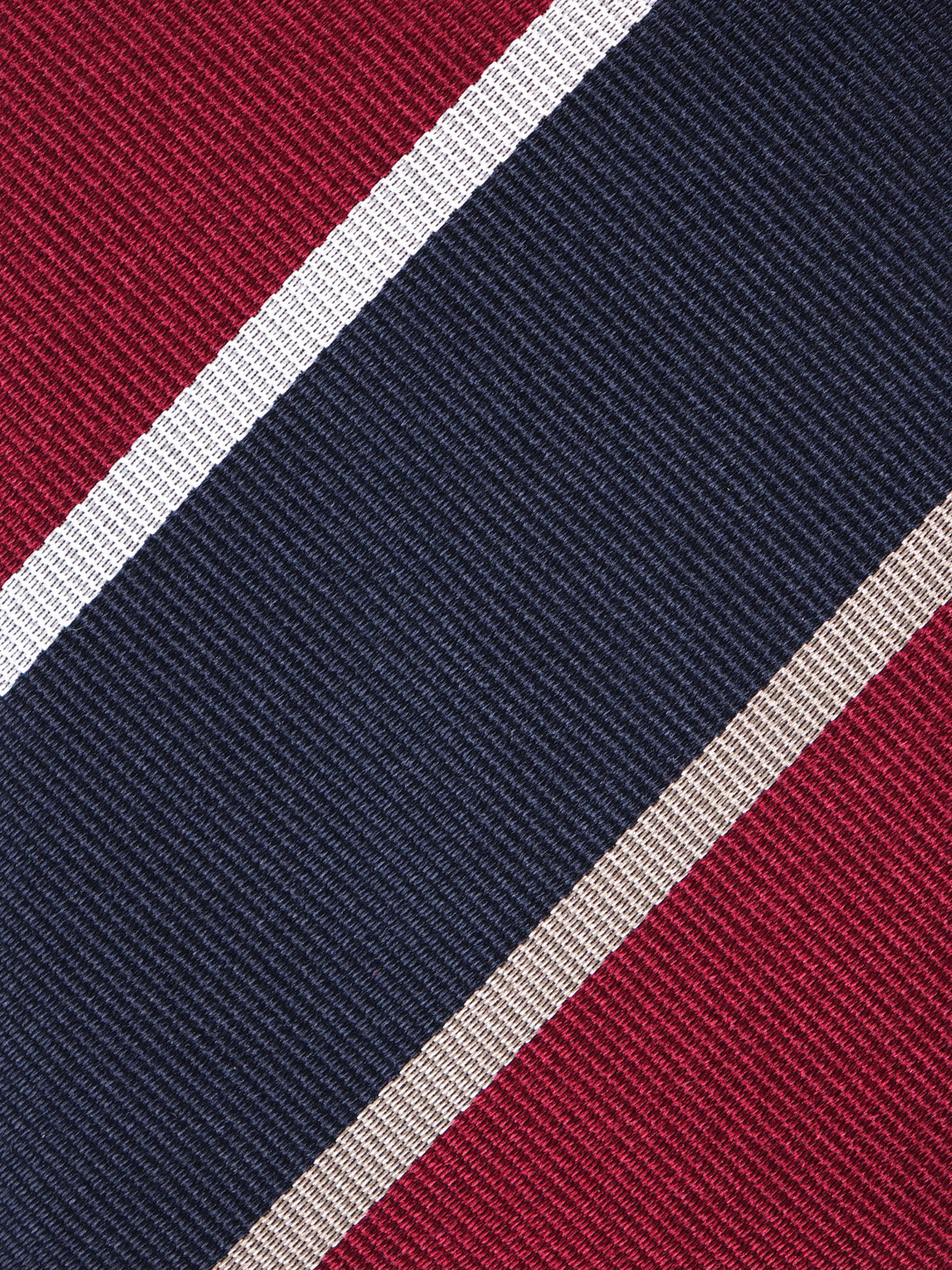 JONES 3-fold tie in blue jacquard silk