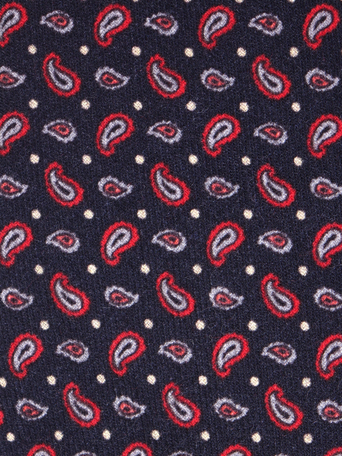 LENNY black 3-fold pure wool tie