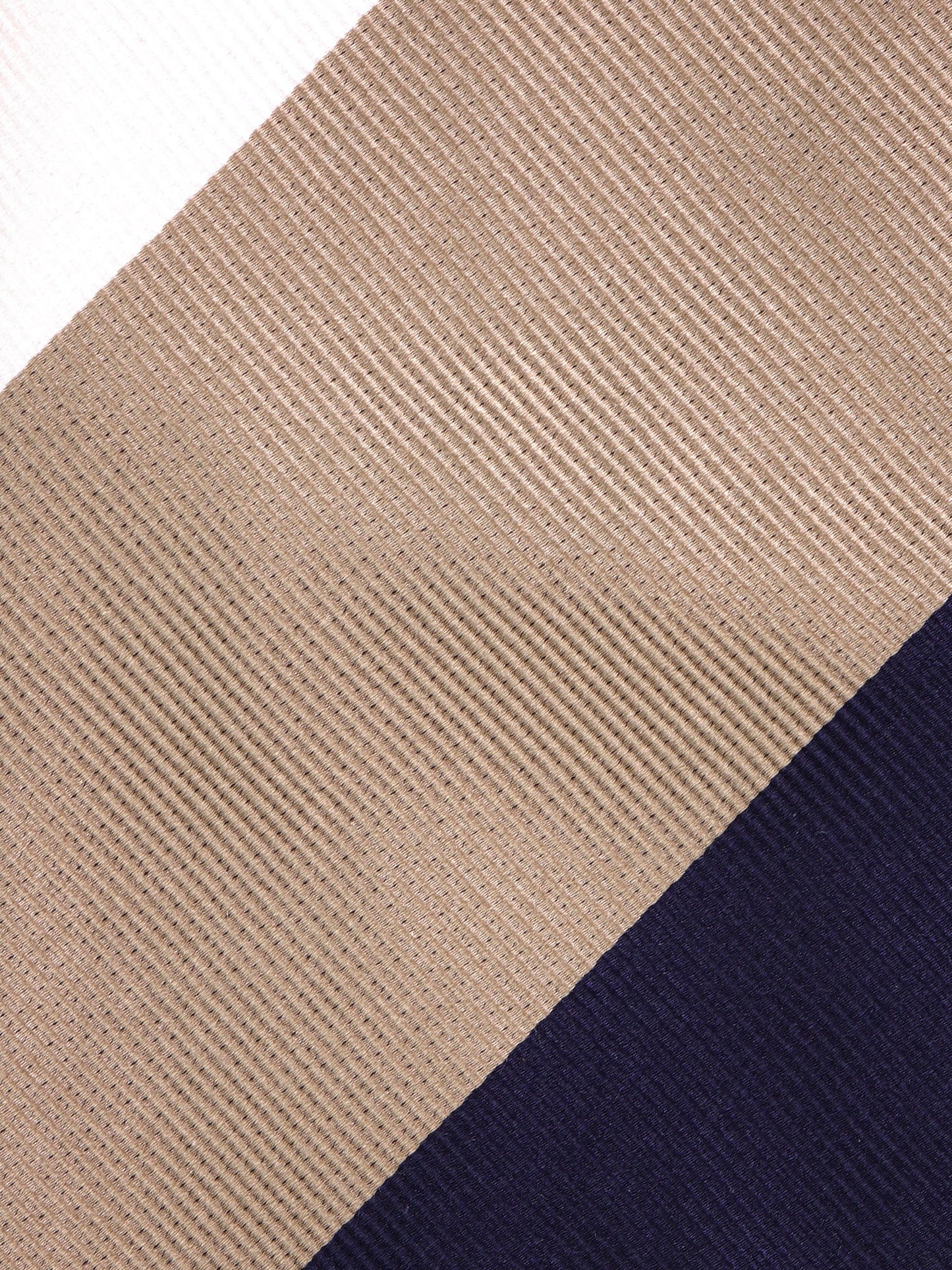 LENSCHER 3-fold tie in Beige jacquard silk