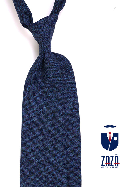 Turquoise pure wool 3-fold tie NECEST