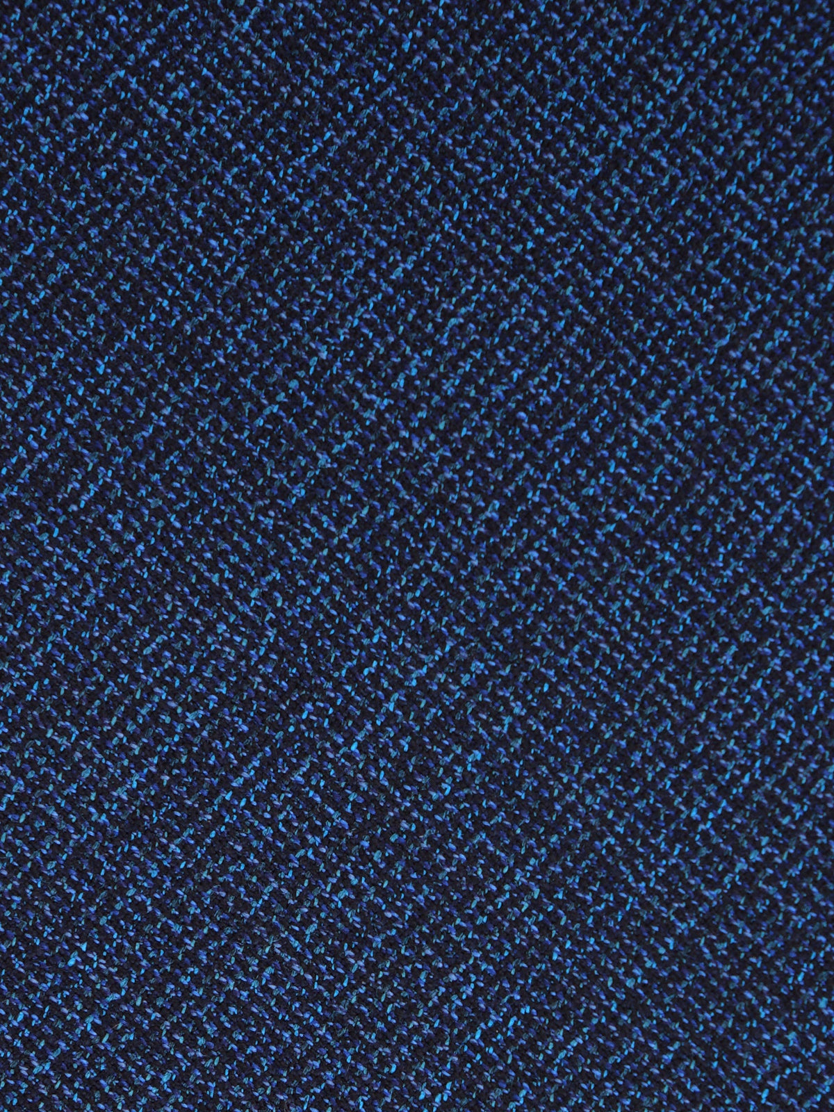 Turquoise pure wool 3-fold tie NECEST