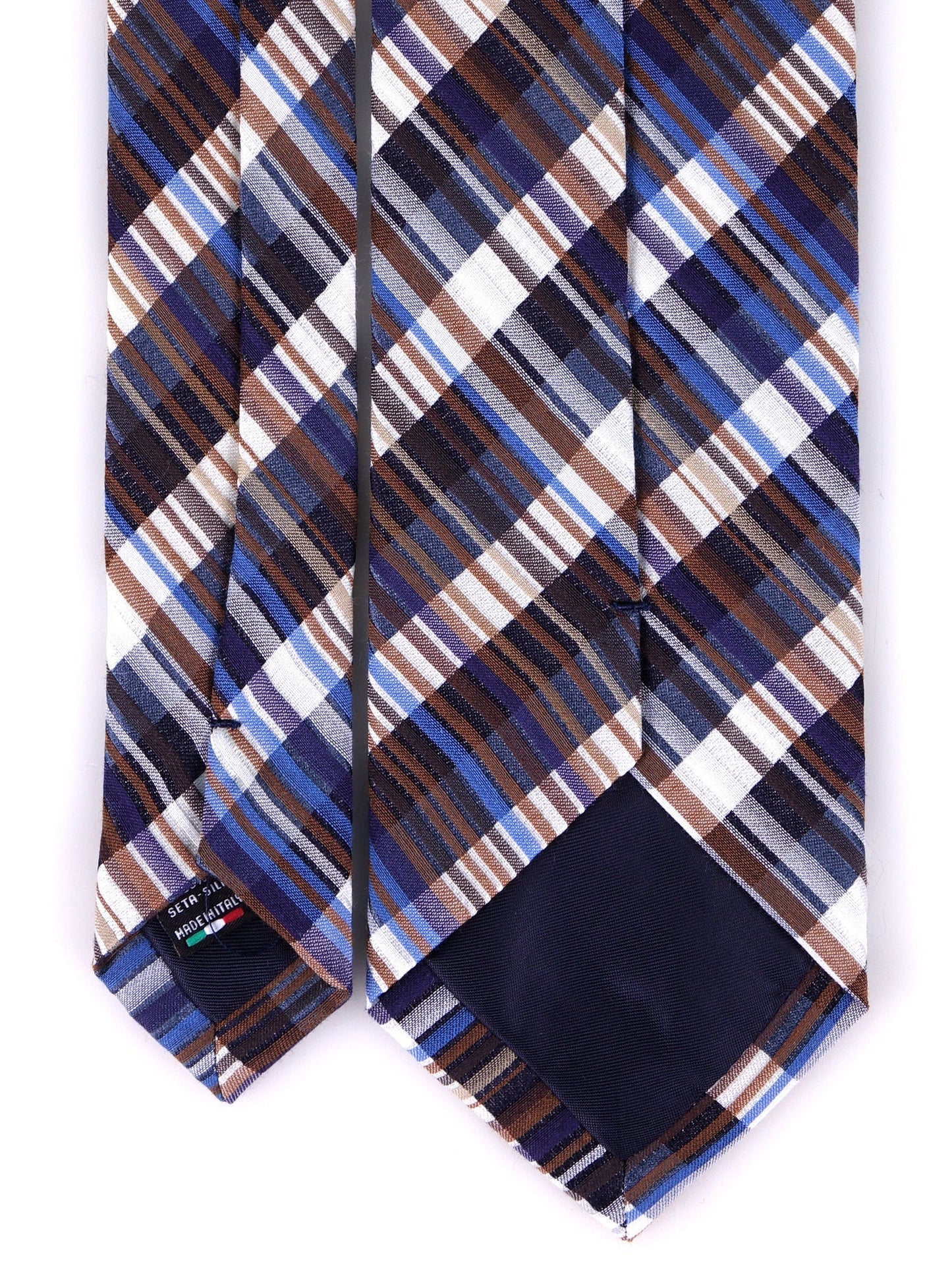 LEVANTE 3-fold light blue Jacquard silk tie