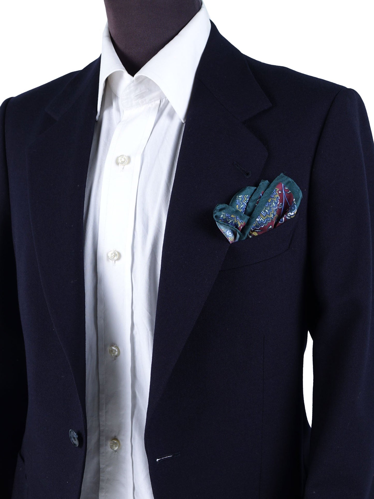 Bordeaux printed silk pocket square EXPLOSION