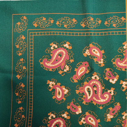 Fazzoletto da taschino CACHEMIRE in seta twill stampata