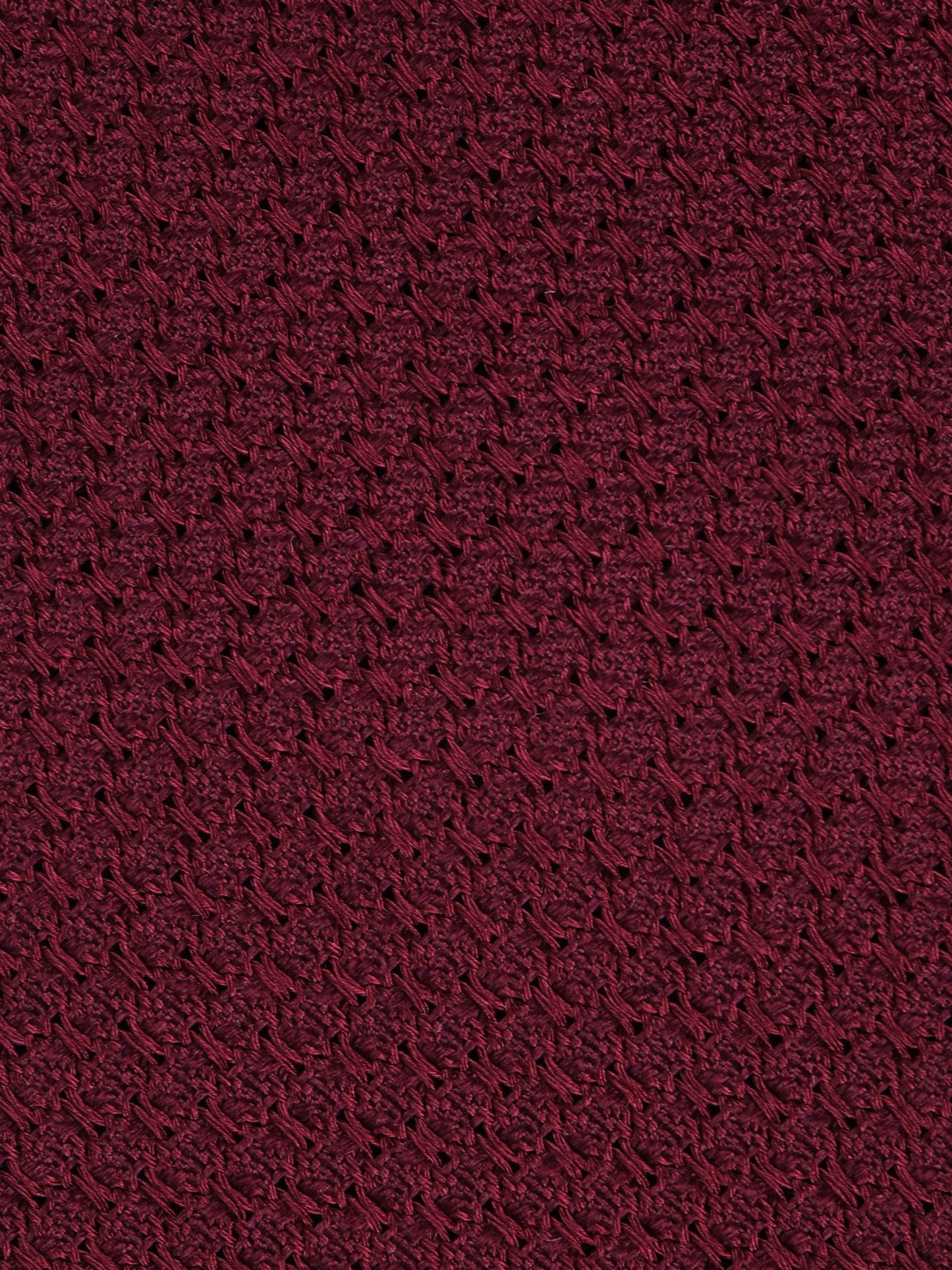 REDHOOD 3-Fold Burgundy Silk Genadine Tie