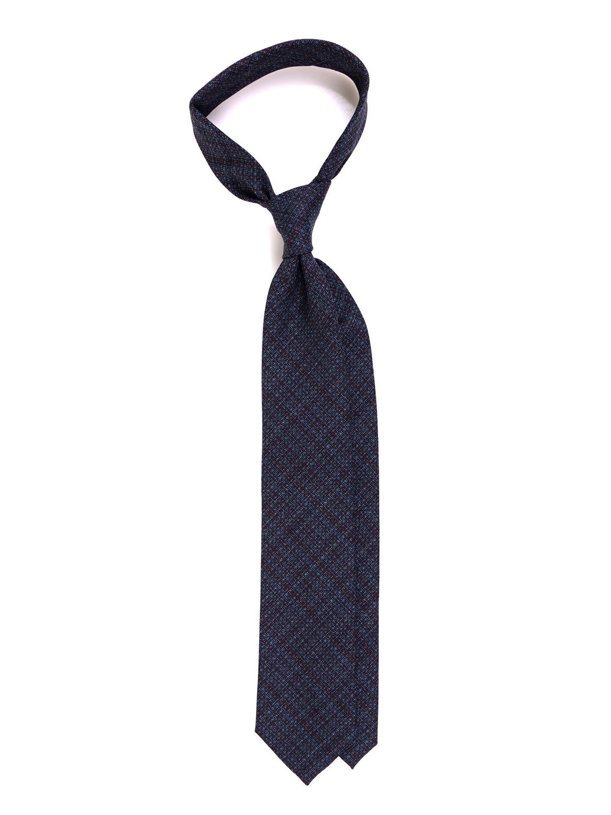 Multicolor pure wool 3-fold tie RIOMEN