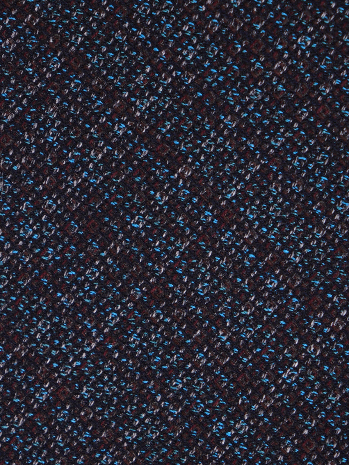 Multicolor pure wool 3-fold tie RIOMEN