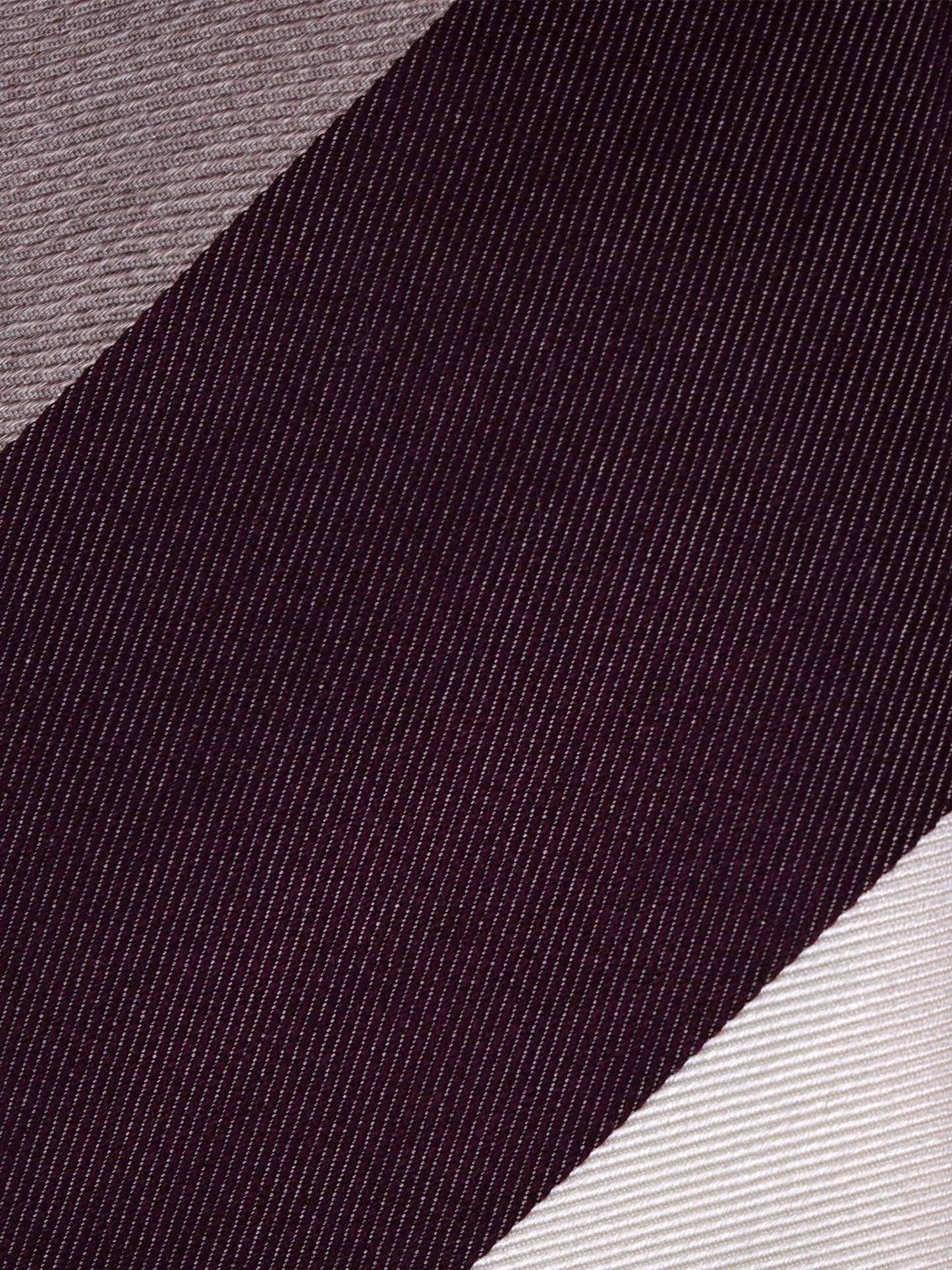 ROCKY 3-fold tie in Bordeaux jacquard silk