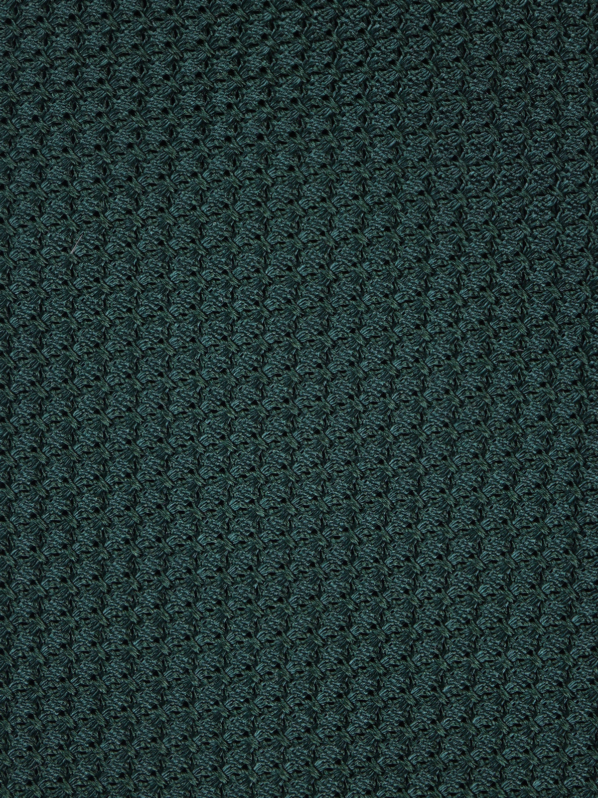 RUBINO 3 Folds Tie in dark green silk genadine