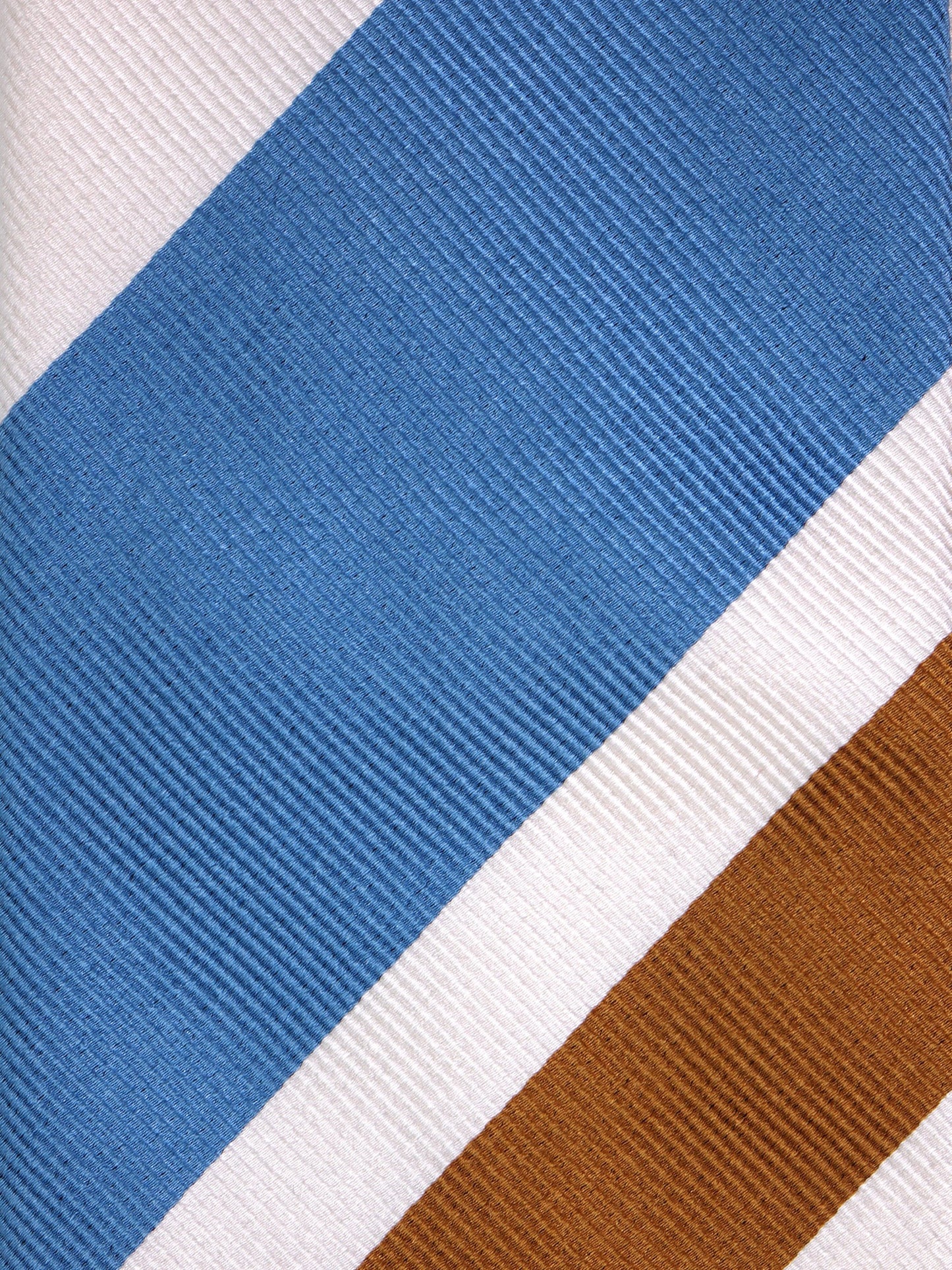 RUE 3-fold Tie in Light Blue Jacquard Silk