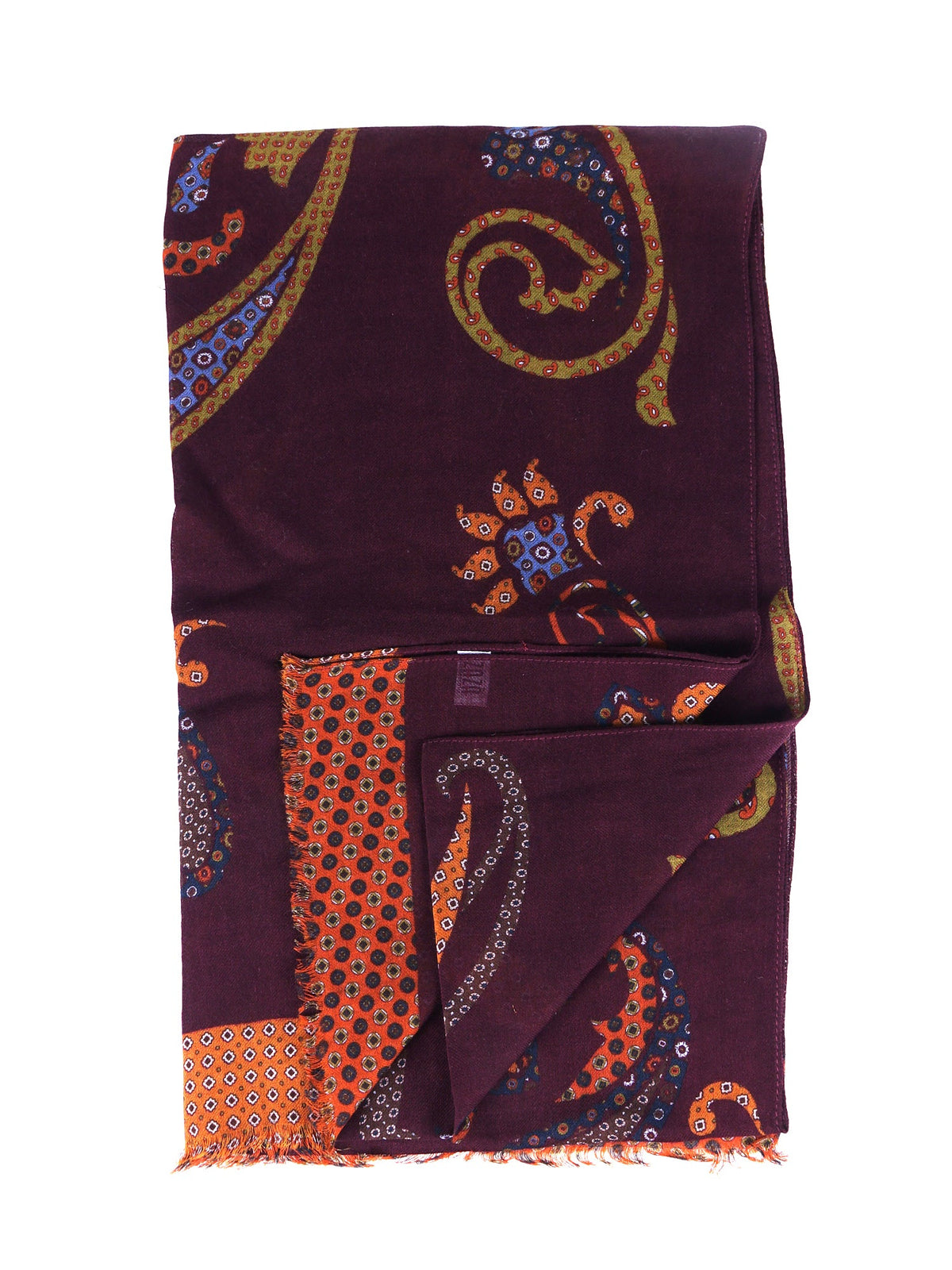 LADIES Burgundy pure wool scarf