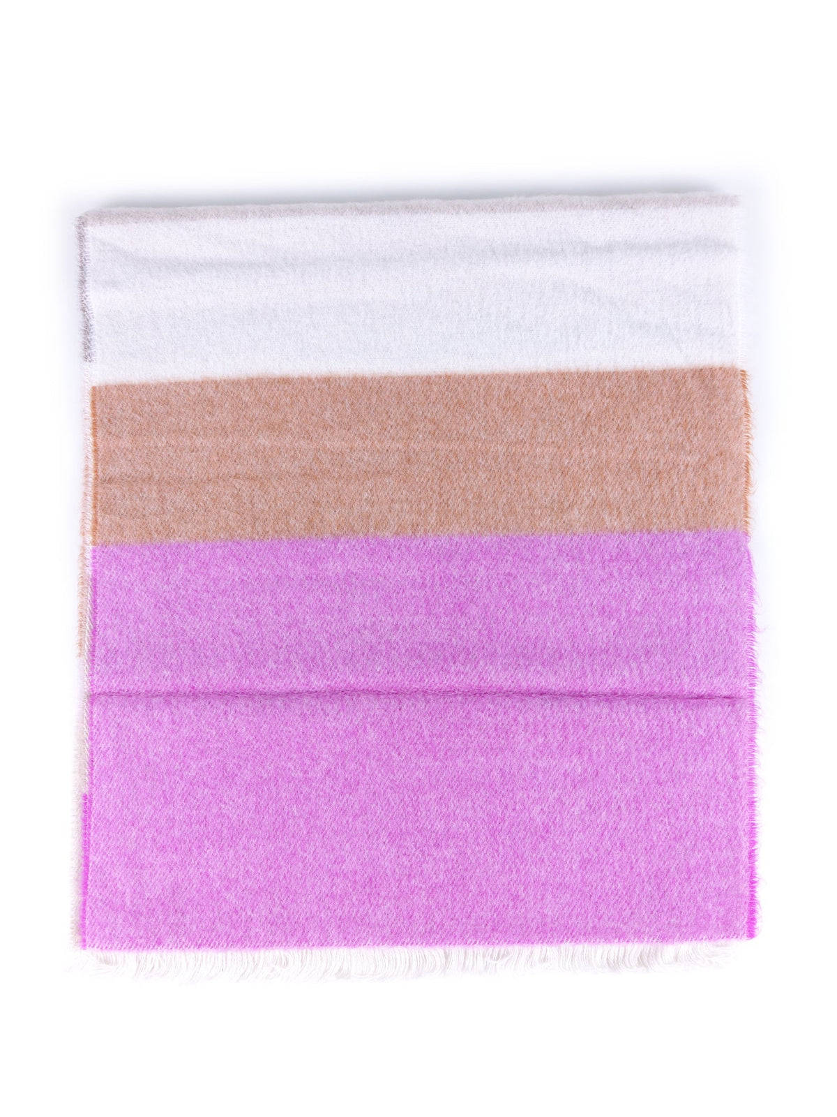 Pure Virgin Wool Scarf Beige SOFT