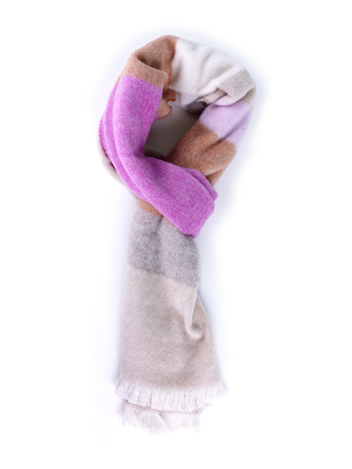 Pure Virgin Wool Scarf Beige SOFT