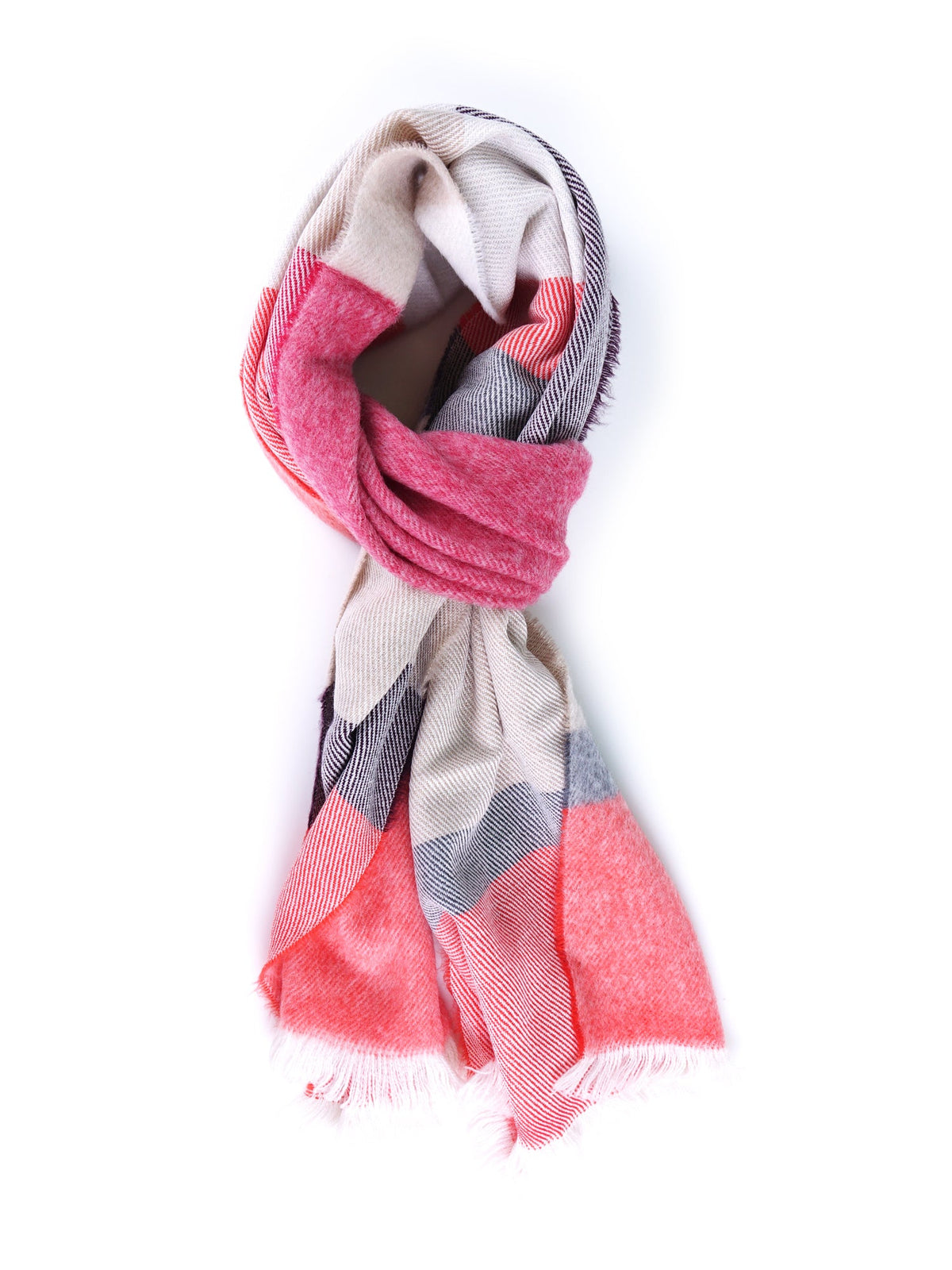 SOFT Pure Virgin Wool Beige Scarf