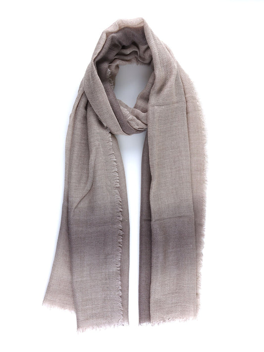 Brown Cashmere Scarf PALMA