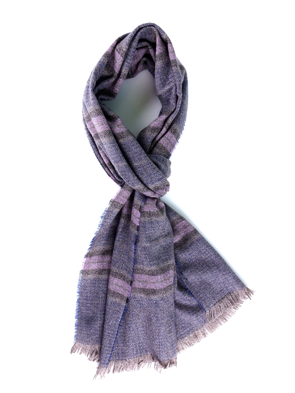Blue cashmere scarf GESTIX