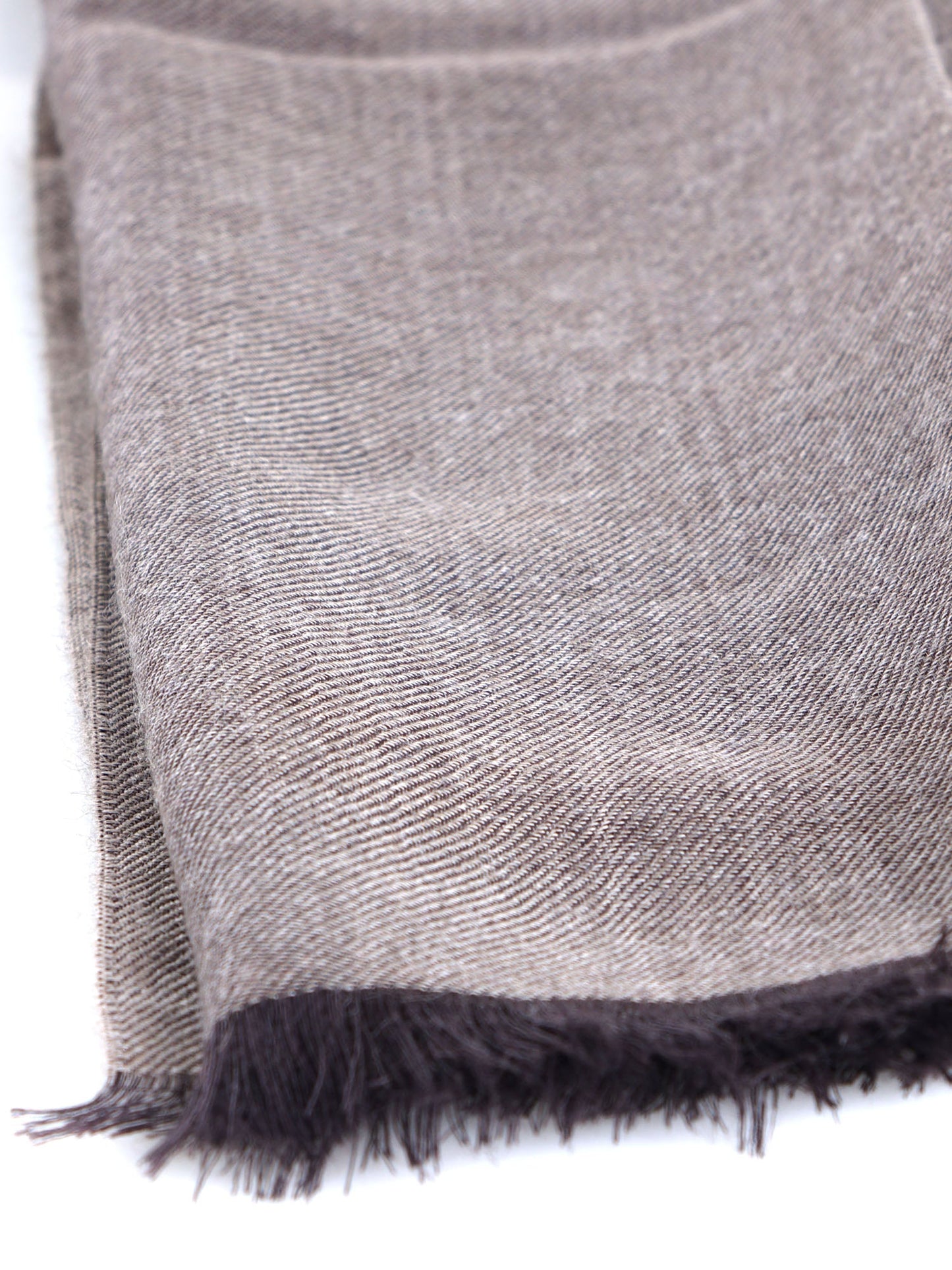 Brown Cashmere Scarf FATIMA