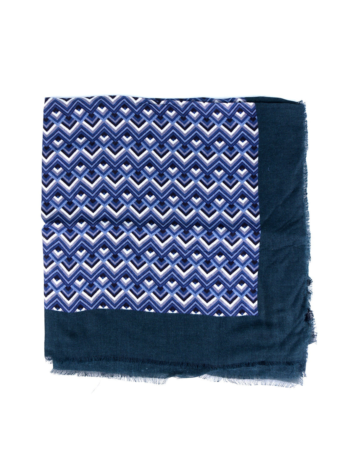 MIRATO pure wool green scarf