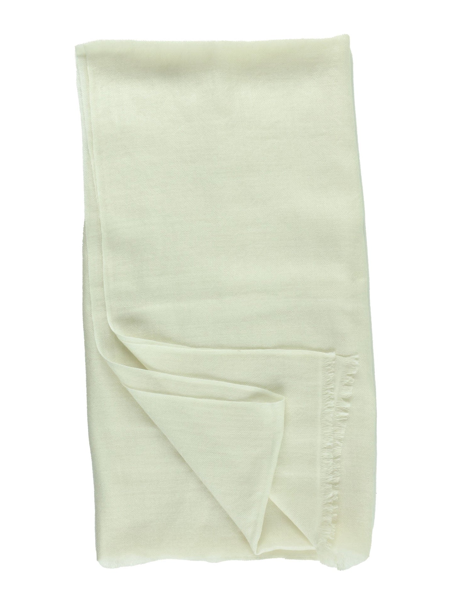 Ivory Wool and Cashmere Stole DIXXIE