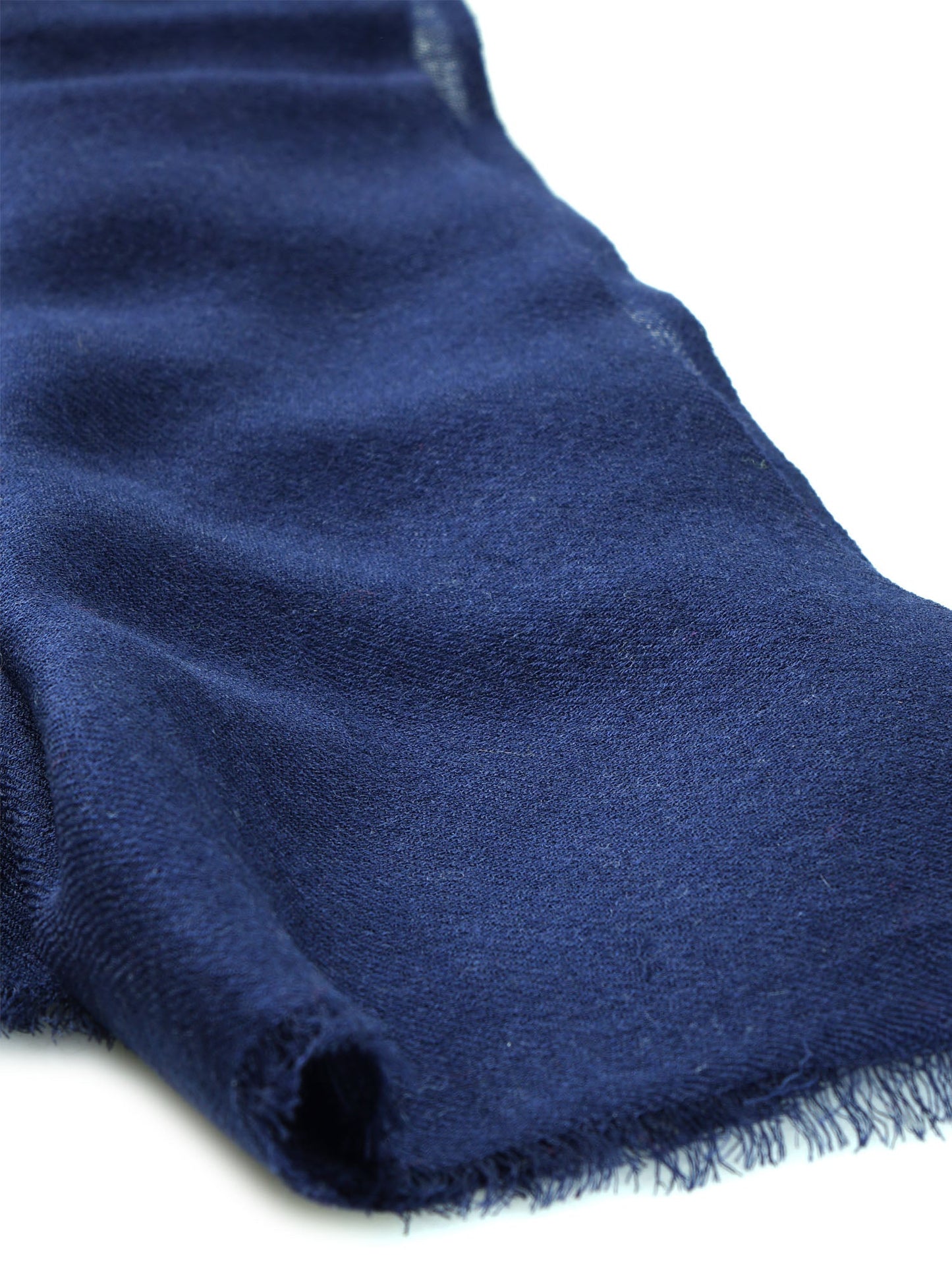 Blue Wool and Cashmere Stole DIXXIE