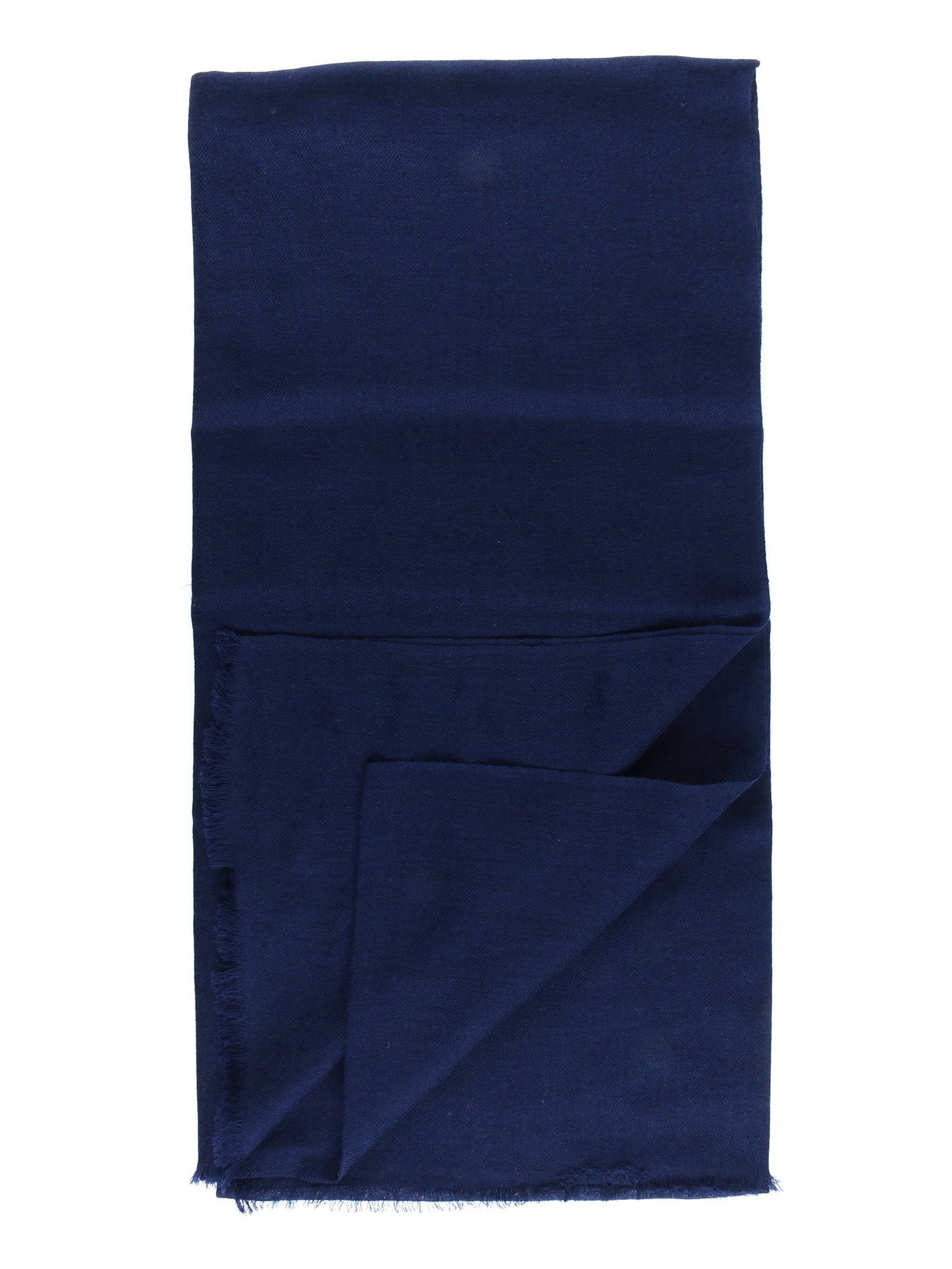 Blue Wool and Cashmere Stole DIXXIE