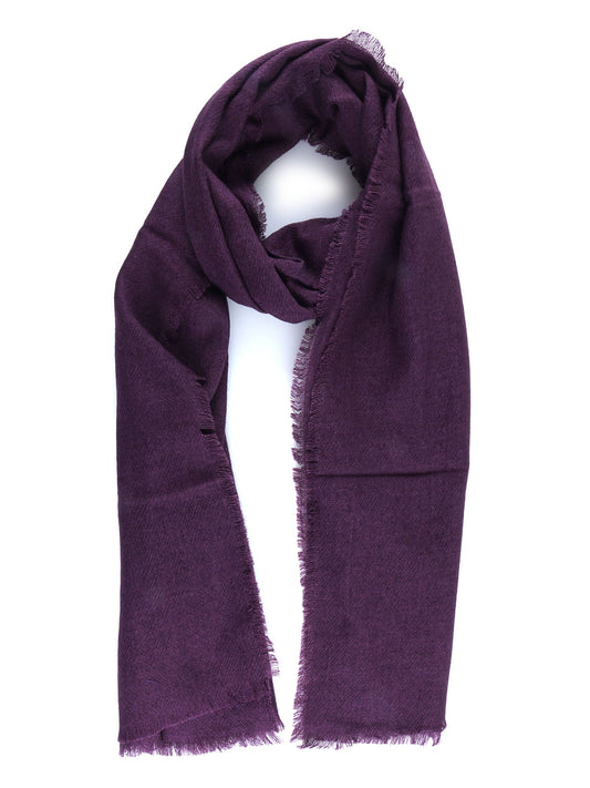 Purple Cashmere Scarf BURT