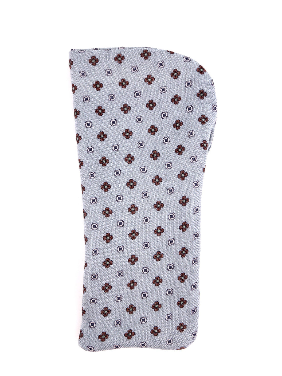 Grey pure wool glasses case SVEZIA