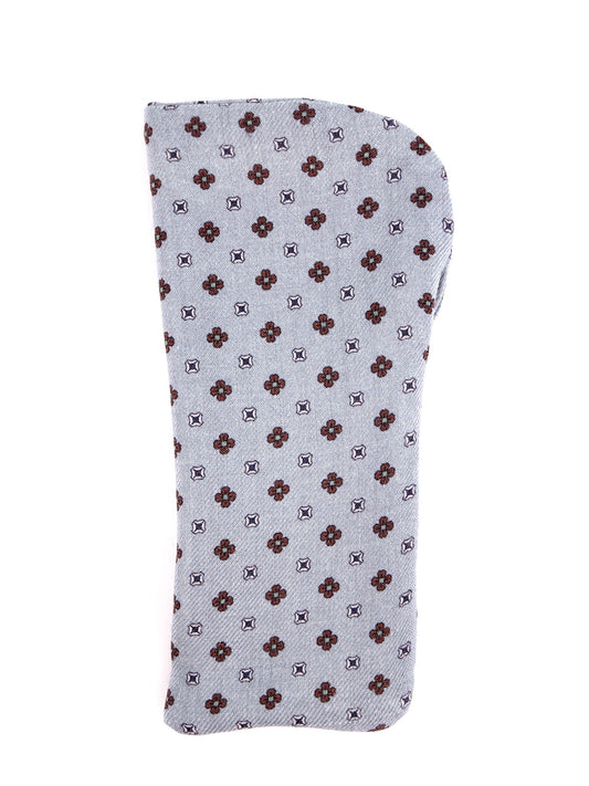 Grey pure wool glasses case SVEZIA