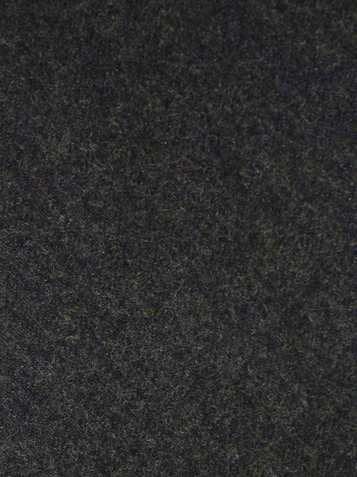 VERTIS pure wool dark green 3-fold tie