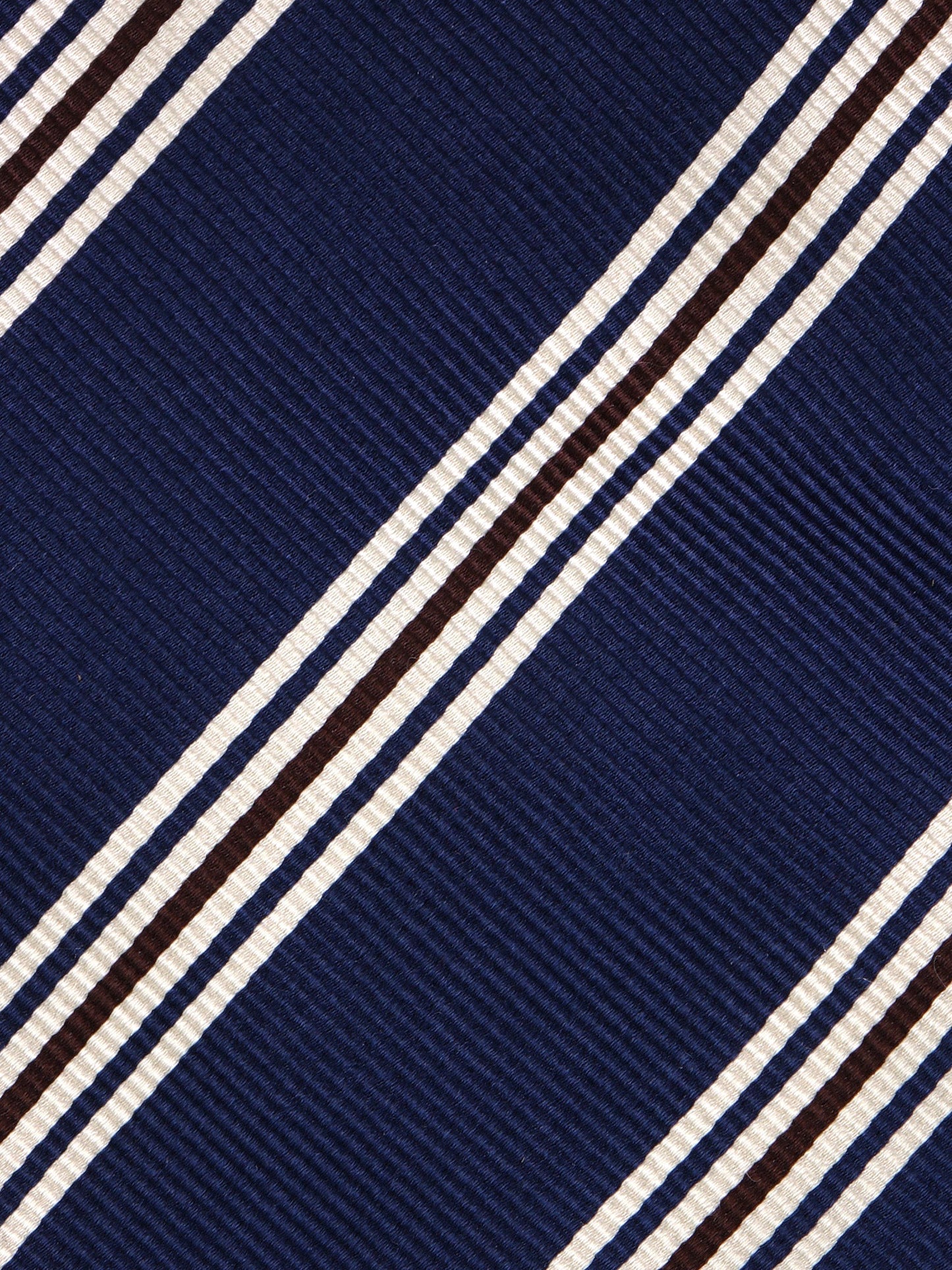 VERTUS 3-fold tie in Blue jacquard silk