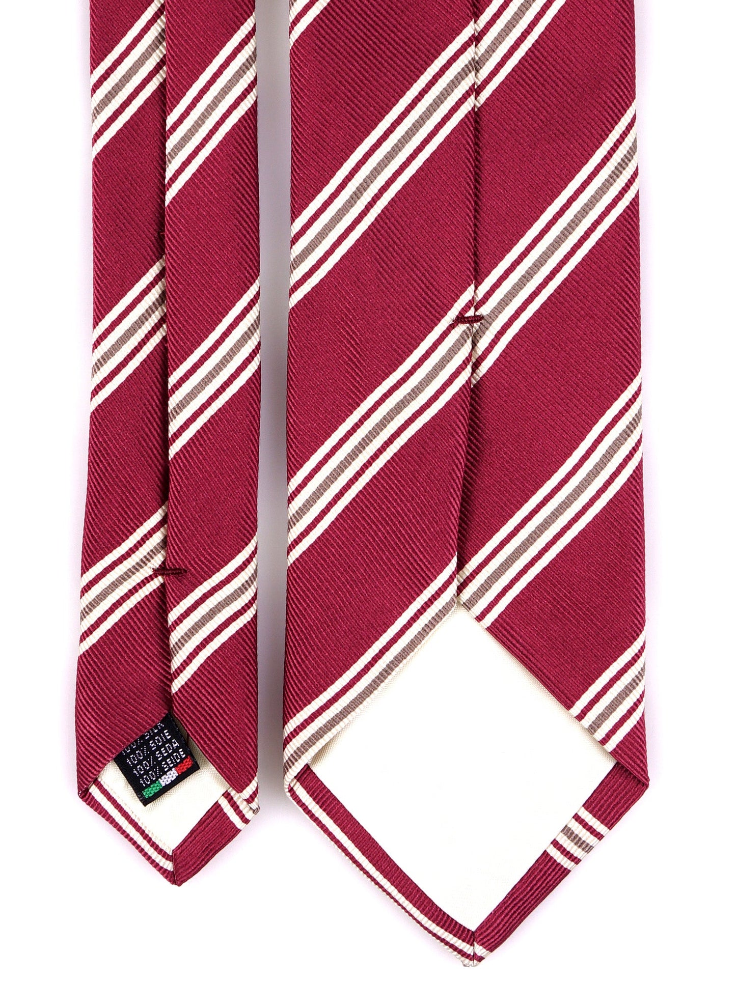 VERTUS 3-fold tie in Pink jacquard silk