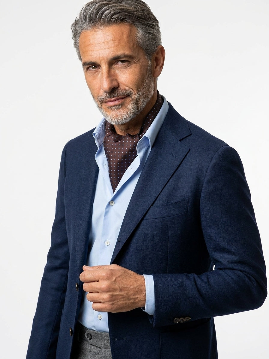 Ascot uomo VADENA marrone